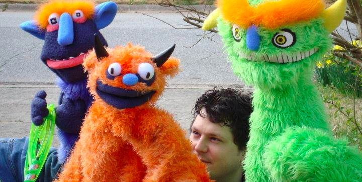 Beau Brown wants you to Touch the Puppet Head!