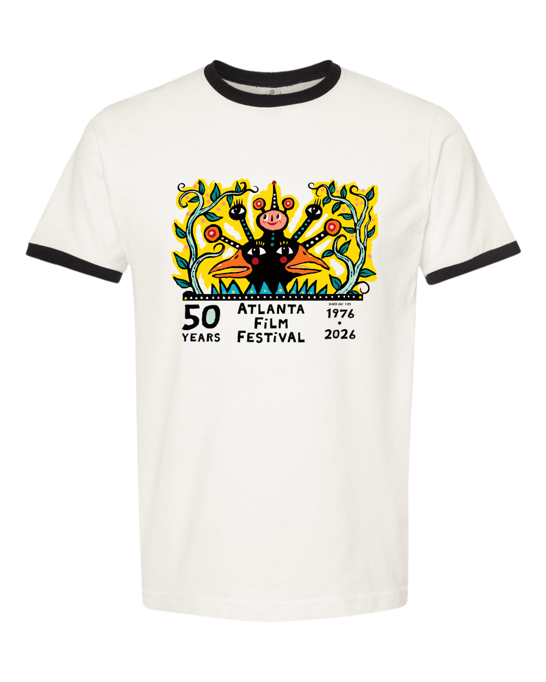 BlackCatTips Phoenix Ringer Tee