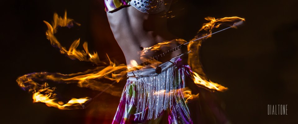 fire dancer belly dancer fire belt