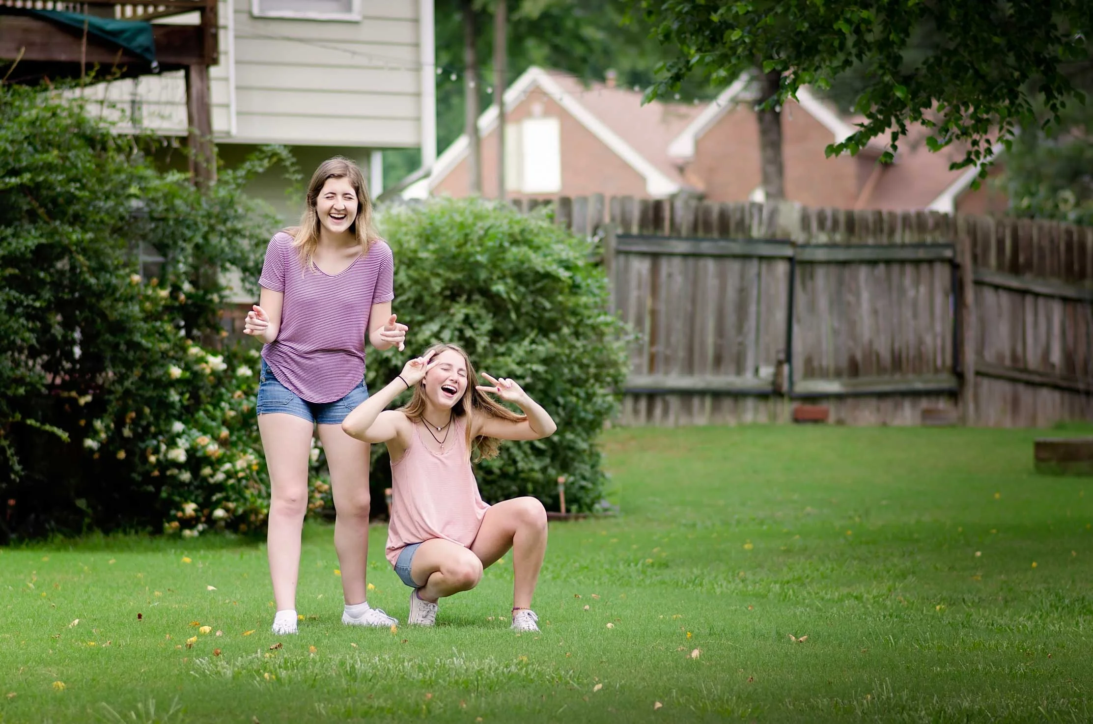 The shoot is always made up of mostly laughter.