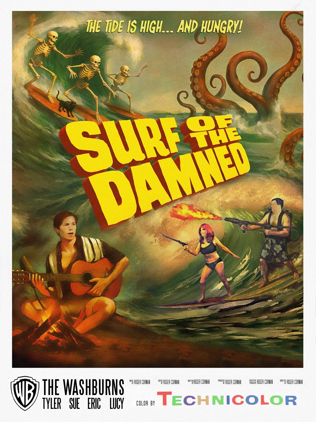 The Washburn's Halloween Portrait 2025