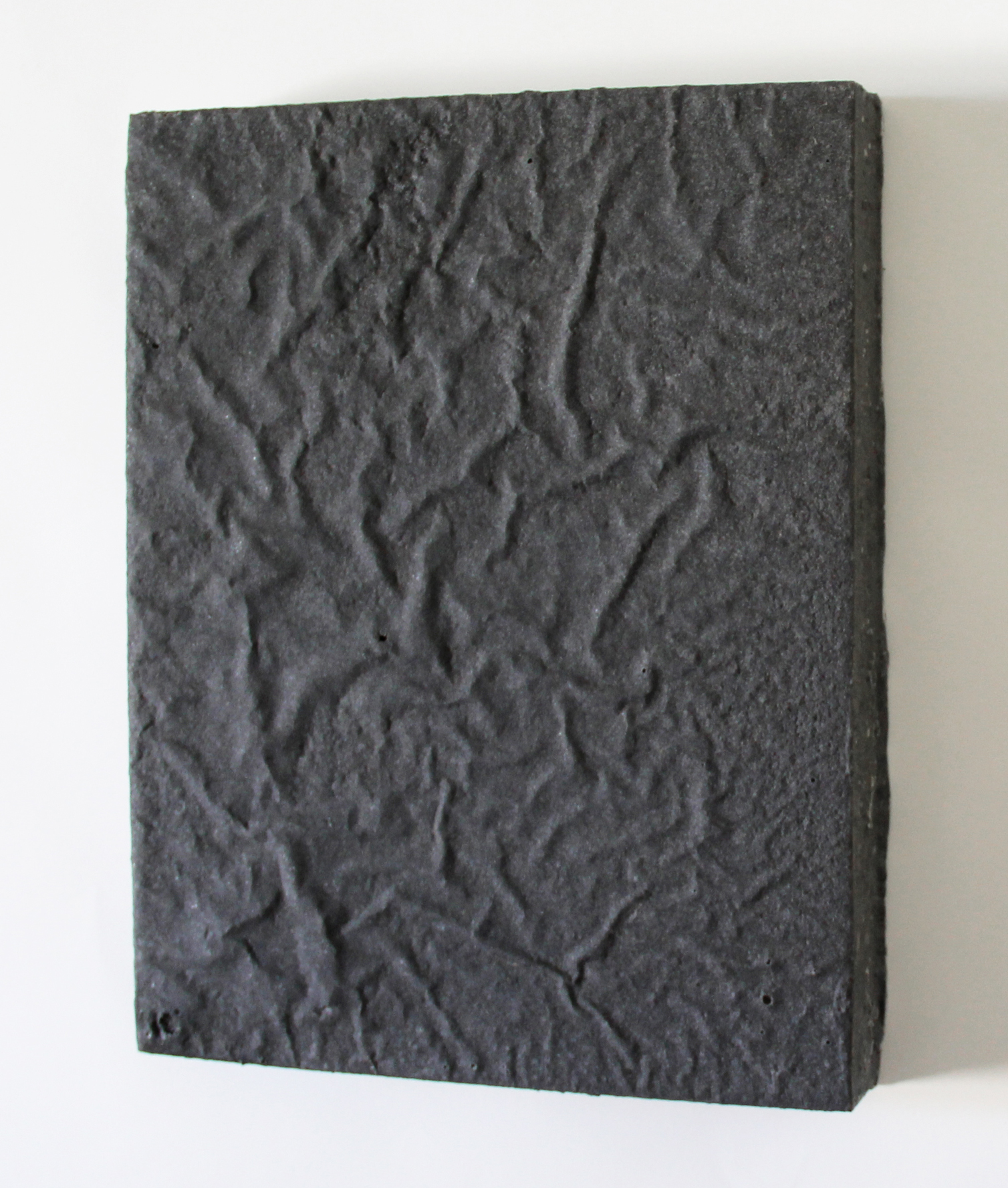 graphite2 2014 graphite, sugar, acrylic on wood 14 x 11 x 0.75