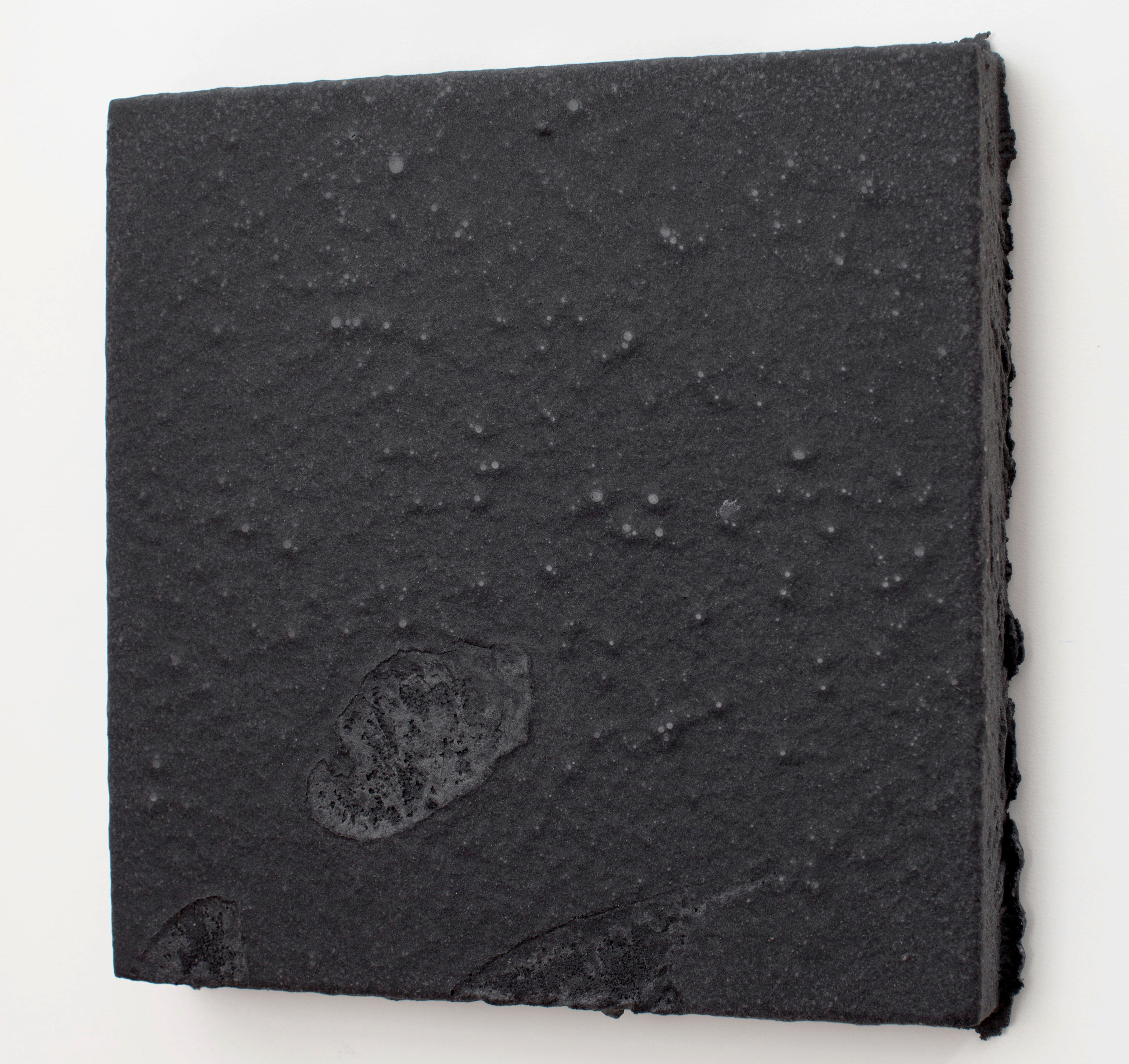 sugar2 2014 sugar, graphite, acrylic on wood 12 x 12 x 0.75 inches