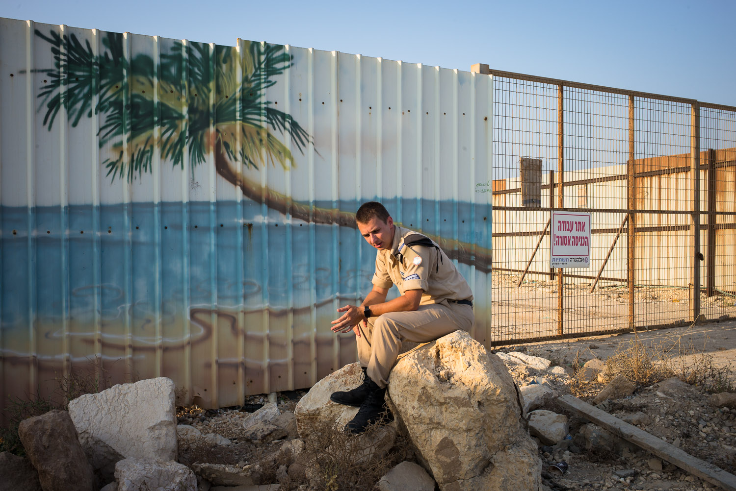  TEL AVIV, ISRAEL - August 2016: Péter Makádi, 25, from Székesfehérvár, a city located one hour from Budapest in Hungary, says „Anti-Semitism wouldn't make me leave the country, it’s the people. And there is no future, no chance to step up the ladder