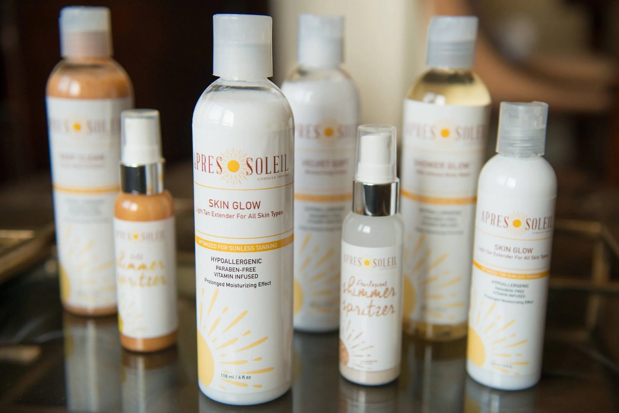 Apres Soleil Product Labels