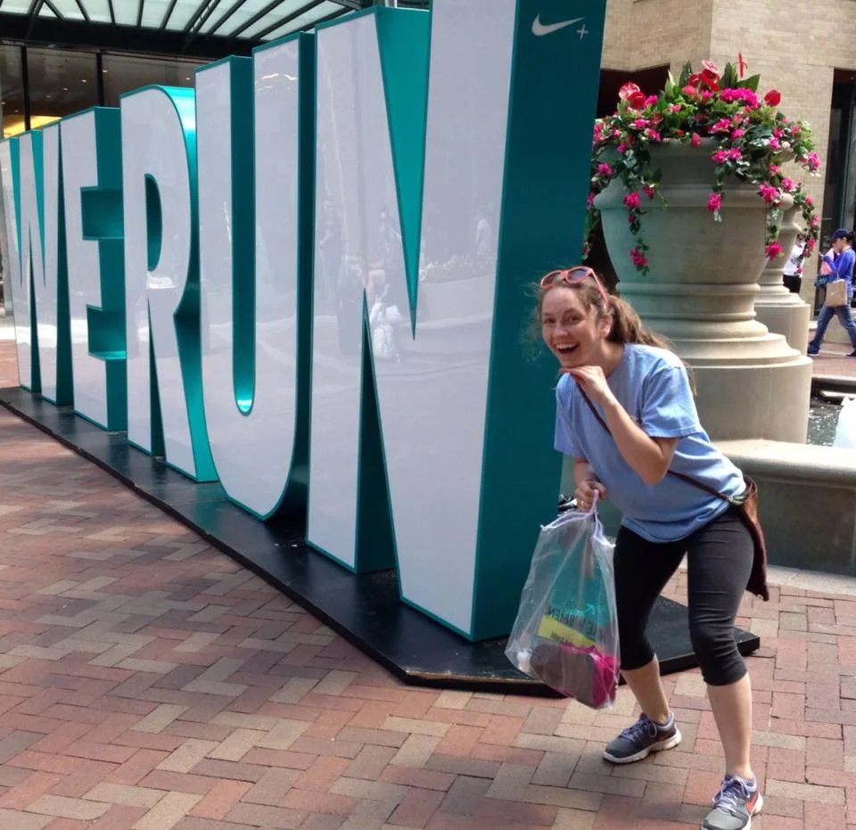I run because... Nike has incredible branding