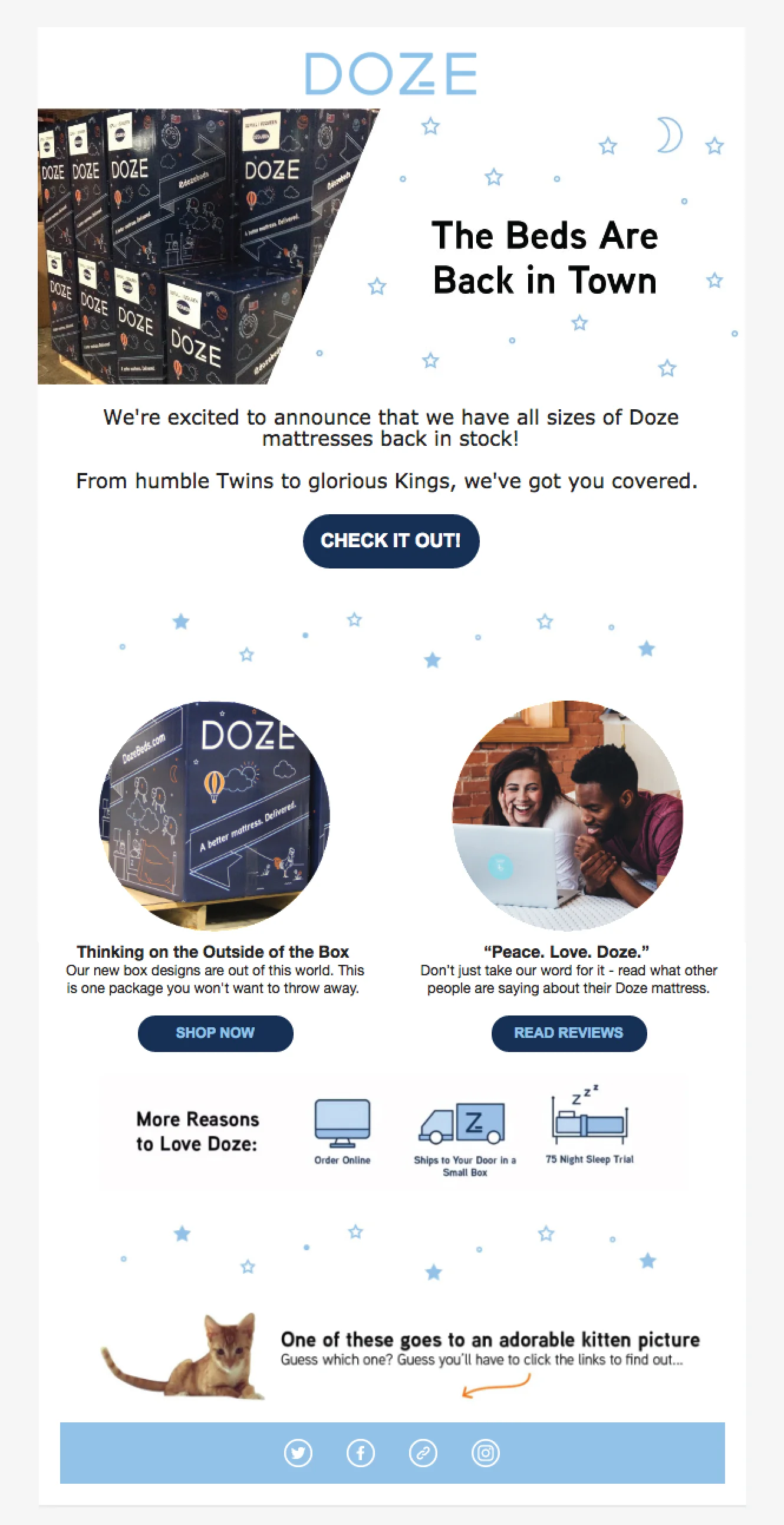 Doze Newsletter Template