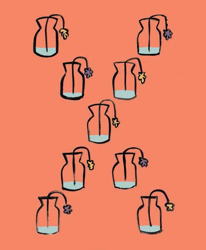 Flowers in disrepair