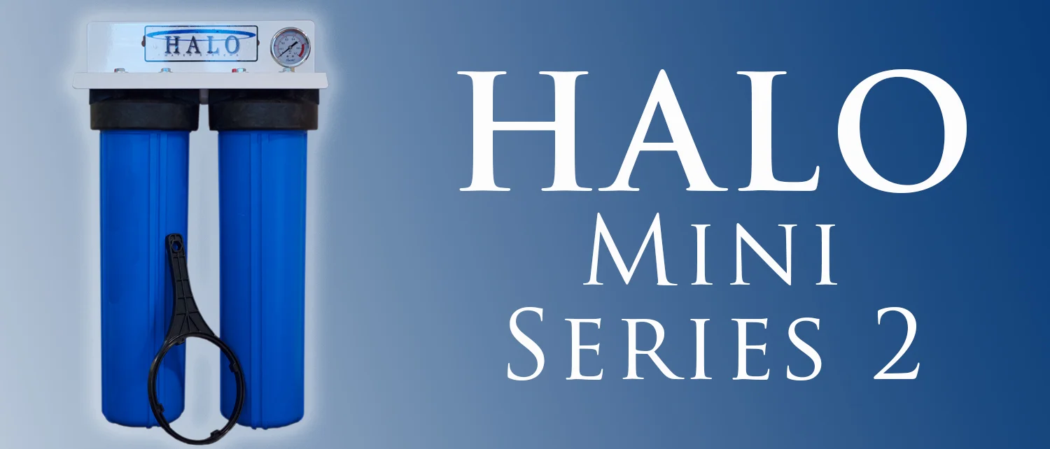 Designed for smaller homes, this compact system includes Whole House Sediment and Carbon Filtration. For more information click here .