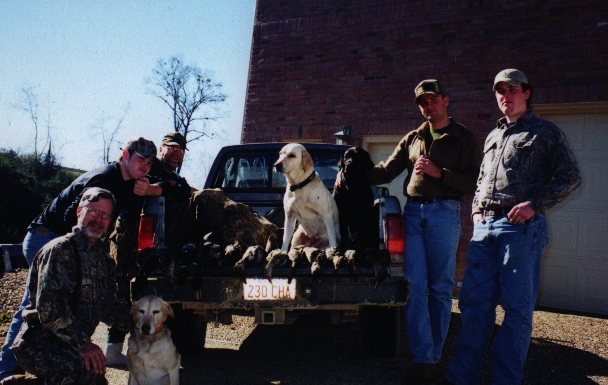 Post-Hunt with Dad, Nathan, Mark, Johnny D, and the Doggs.jpg