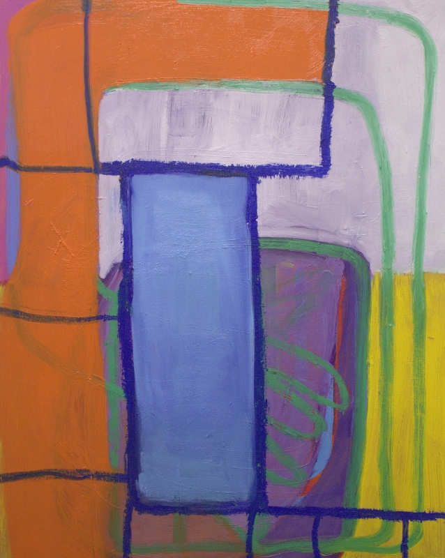 Behind a Blue Door