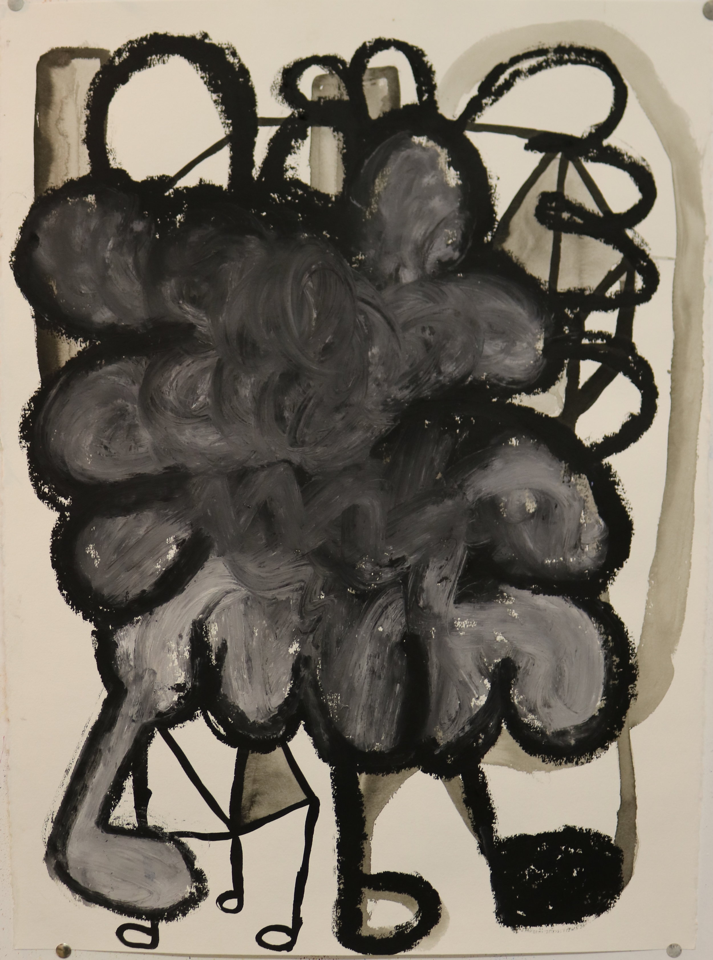 Walking Cloud (Drawing)