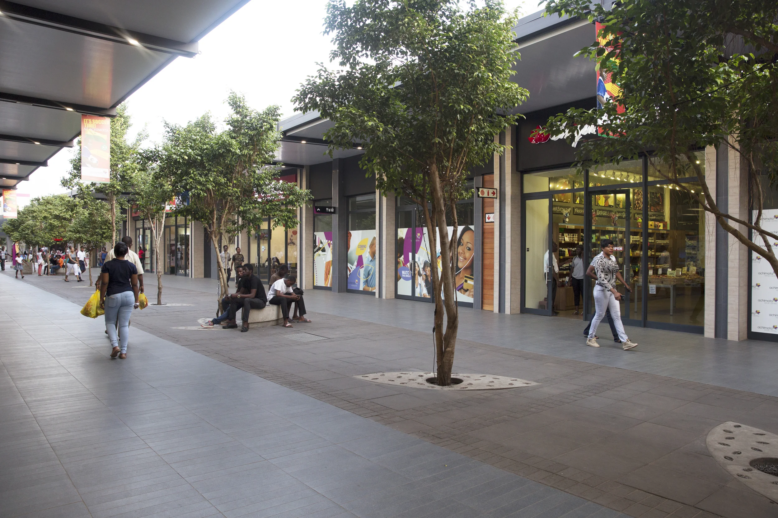 The Achimota mall.