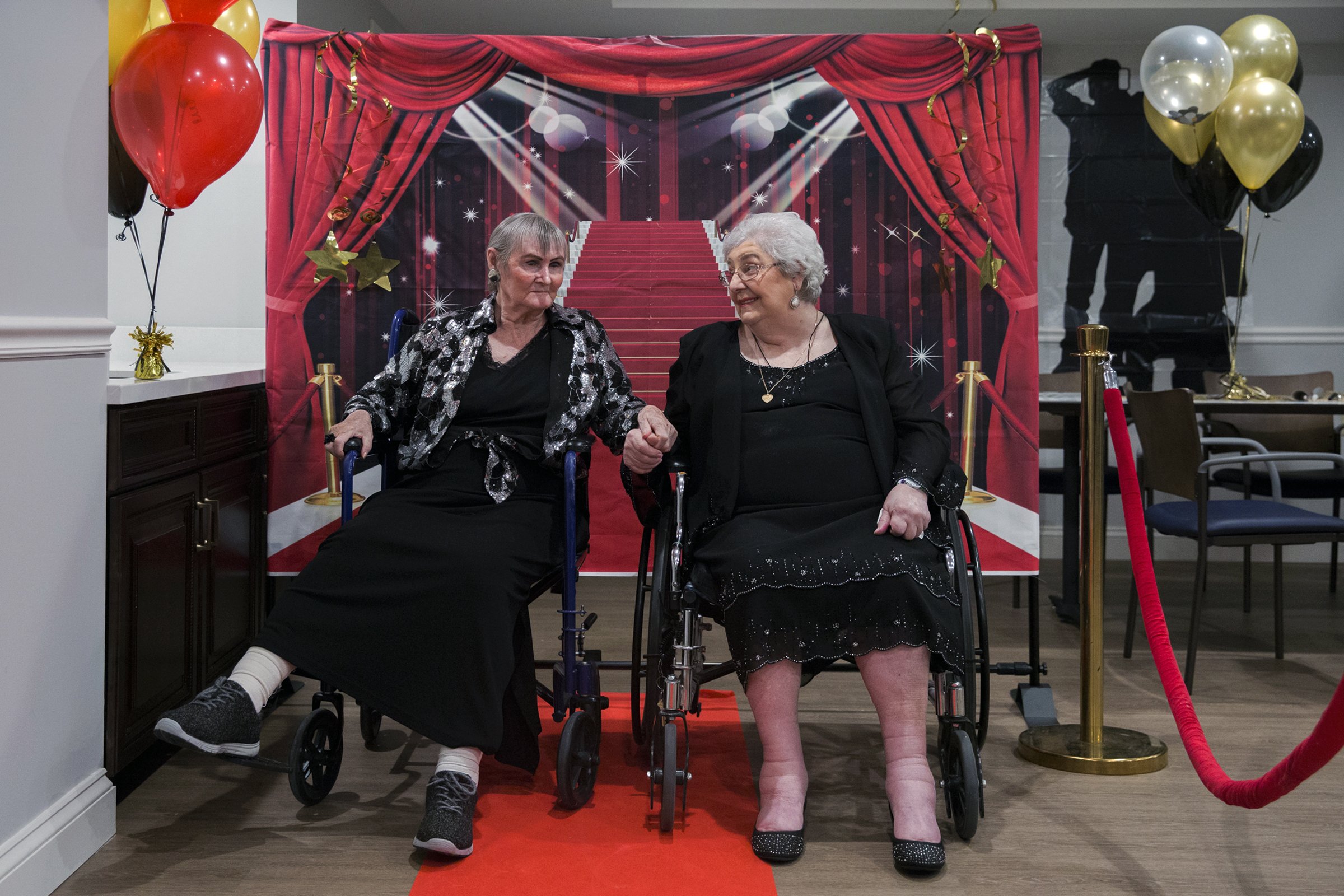    Georgina and Mary attend the Senior Prom on November 21, 2019.&nbsp; 