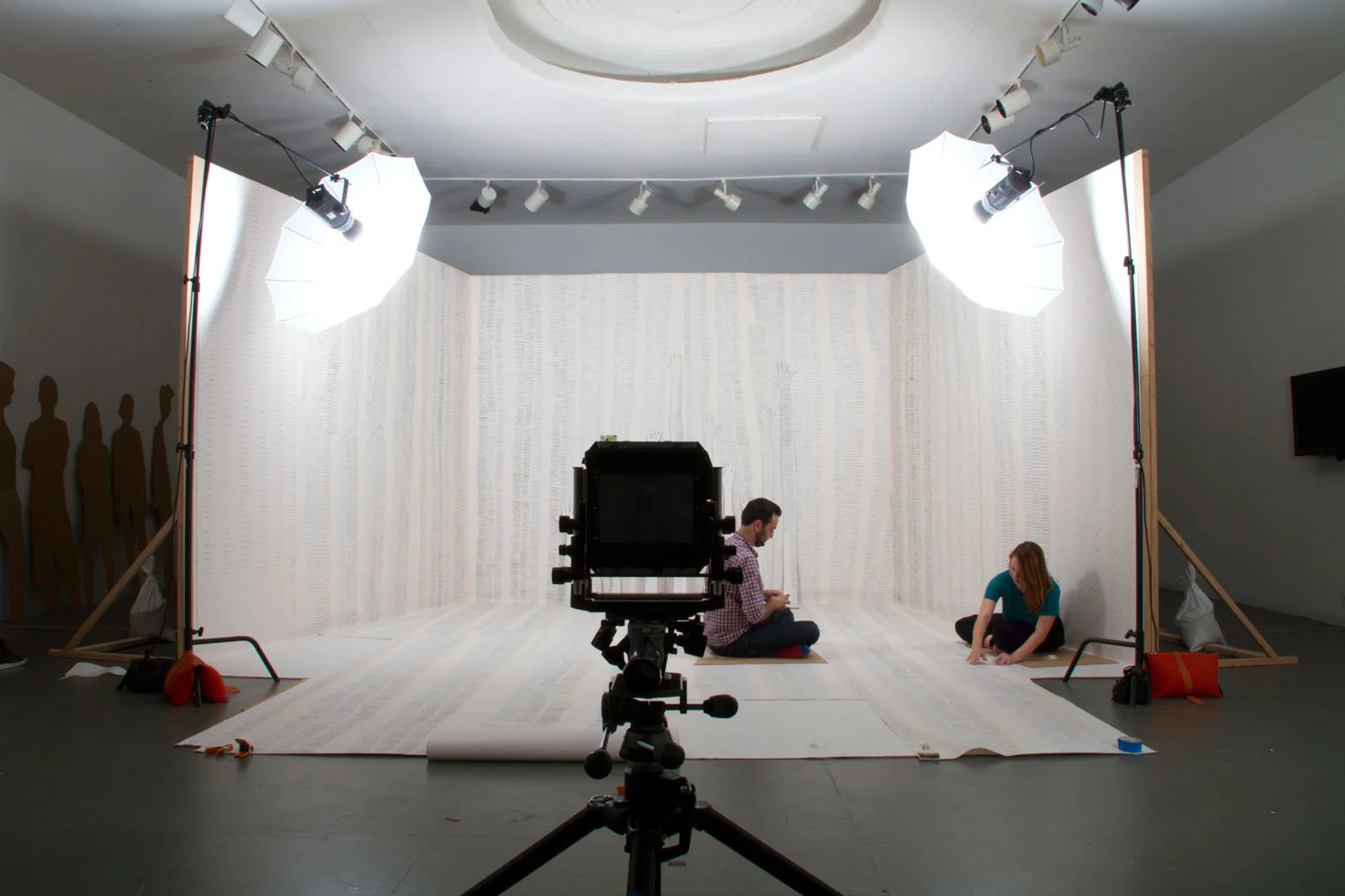 assist in exhibition installation and assist artist for in gallery residency at LACE Gina Osterloh: Group Dynamics and Improper Light June 28 - September 30 2012