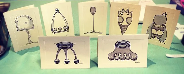 HAND DRAWN CARDS