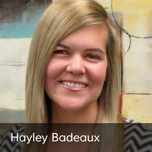 Finalist Presentation: Hayley Badeaux