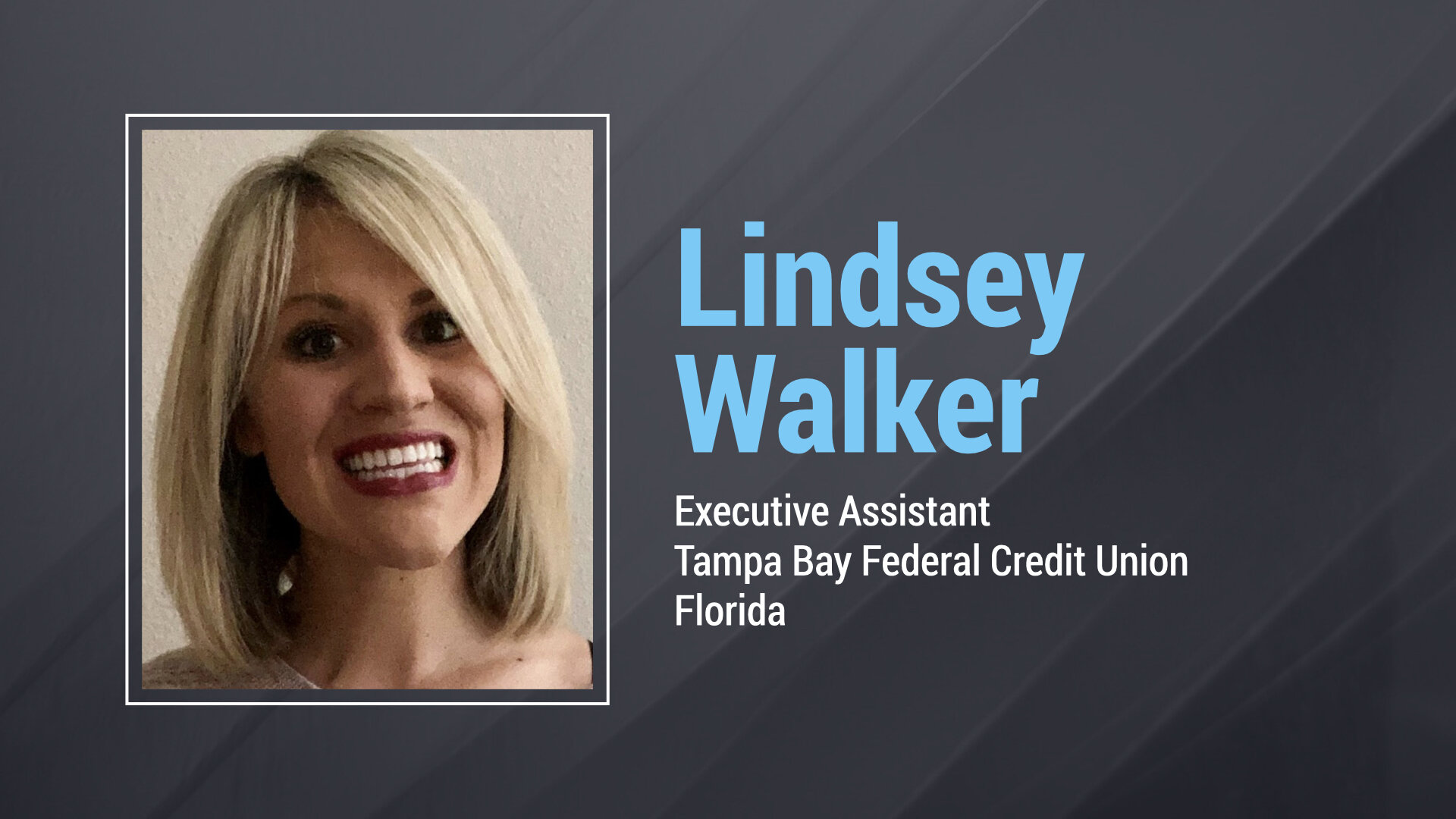 Finalist Presentation: Lindsey Walker