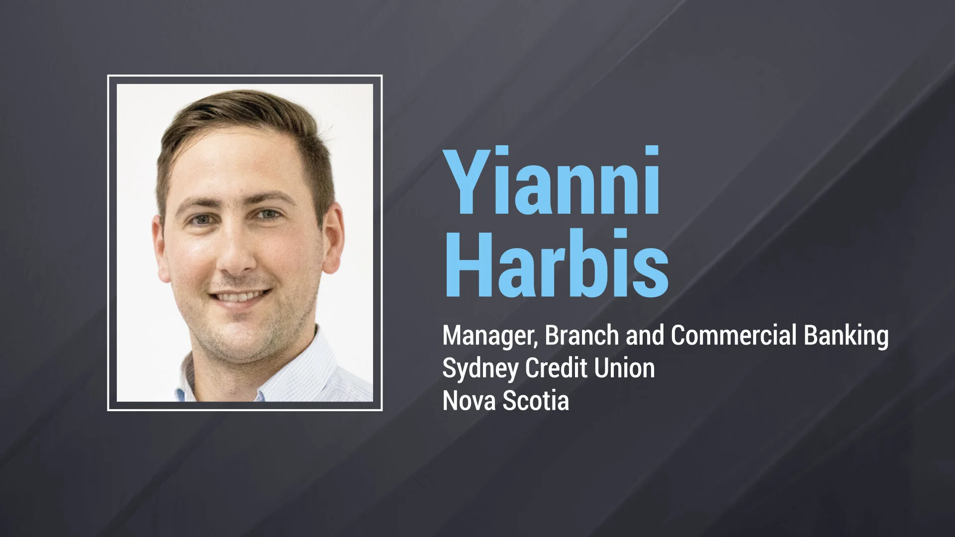 Finalist Presentation: Yianni Harbis