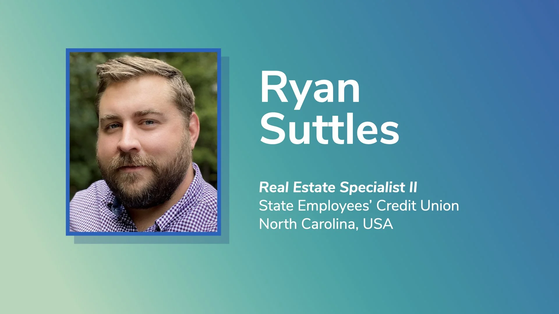 Finalist Presentation: Ryan Suttles