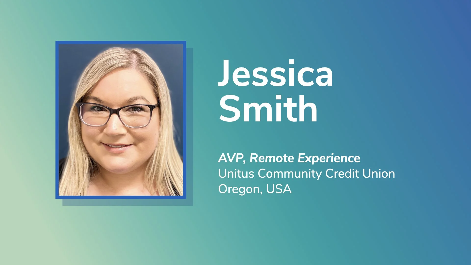 Finalist Presentation: Jessica Smith