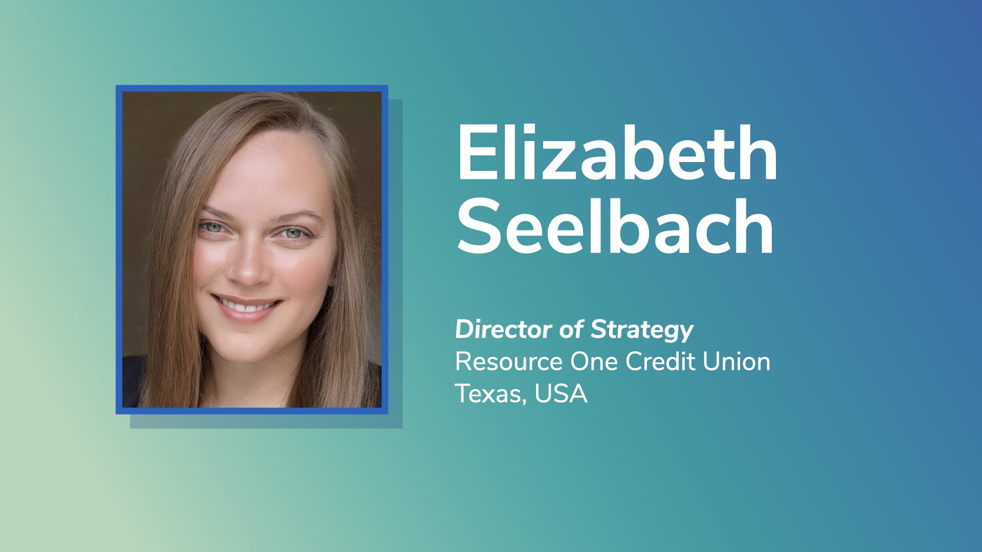 Finalist Presentation: Elizabeth Seelbach