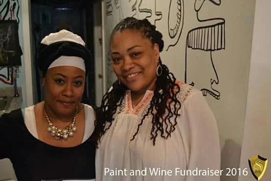 Right to Left: Shatown Ent. CEO. Go Getta and artist AmW