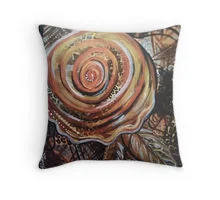 Untamed Beauty Throw pillow