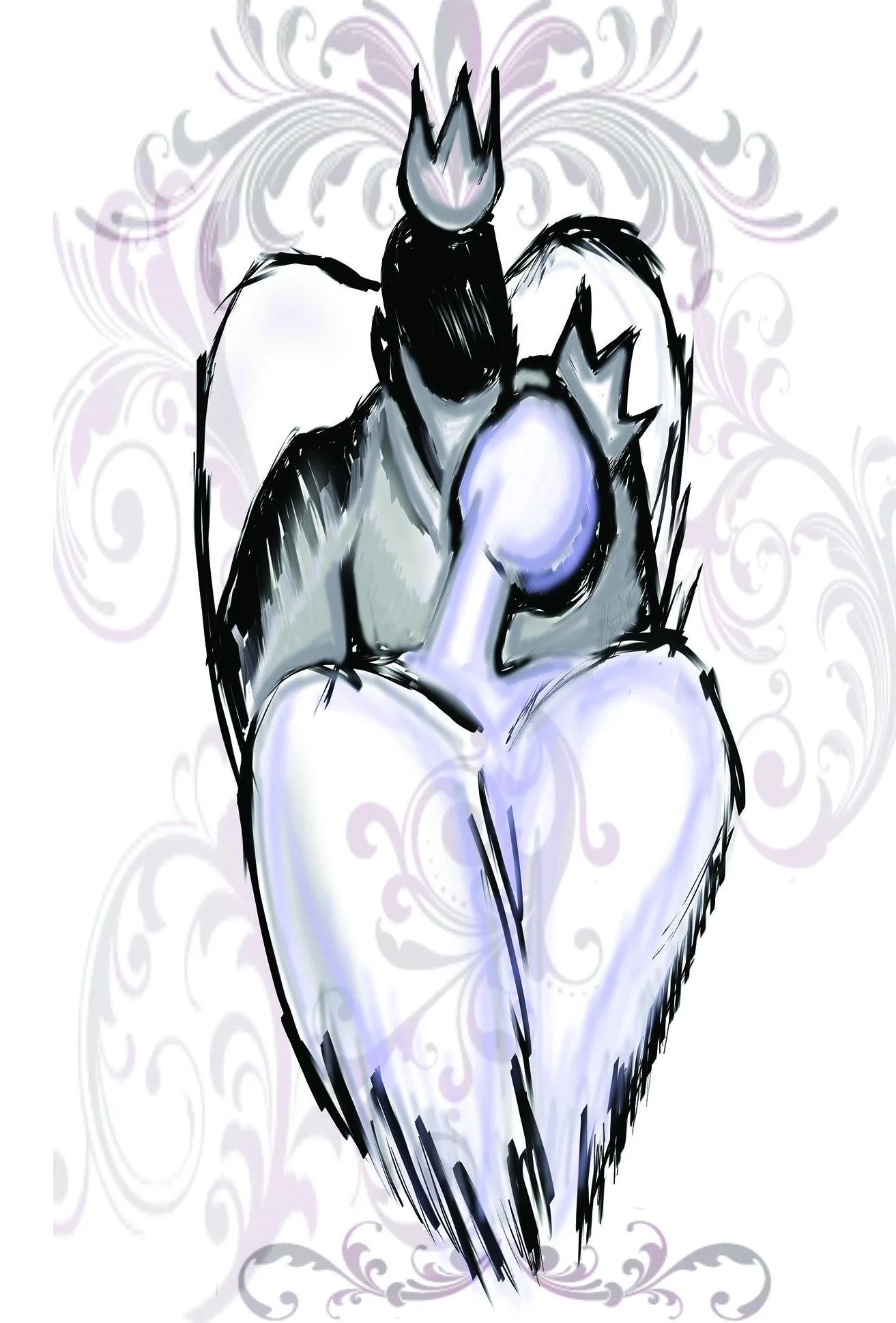 Black art greeting cards Art by AmW