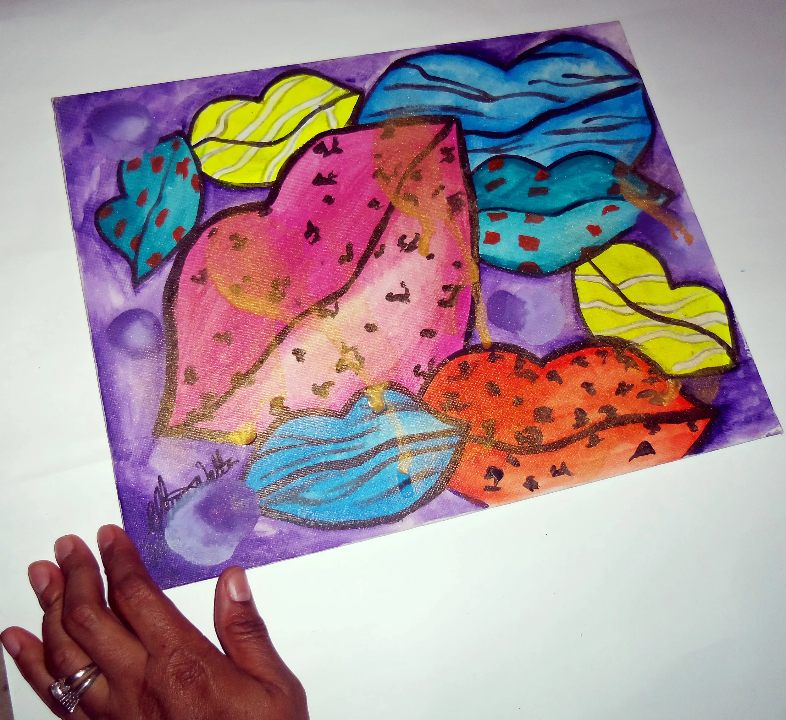 Lips, Art by AmW