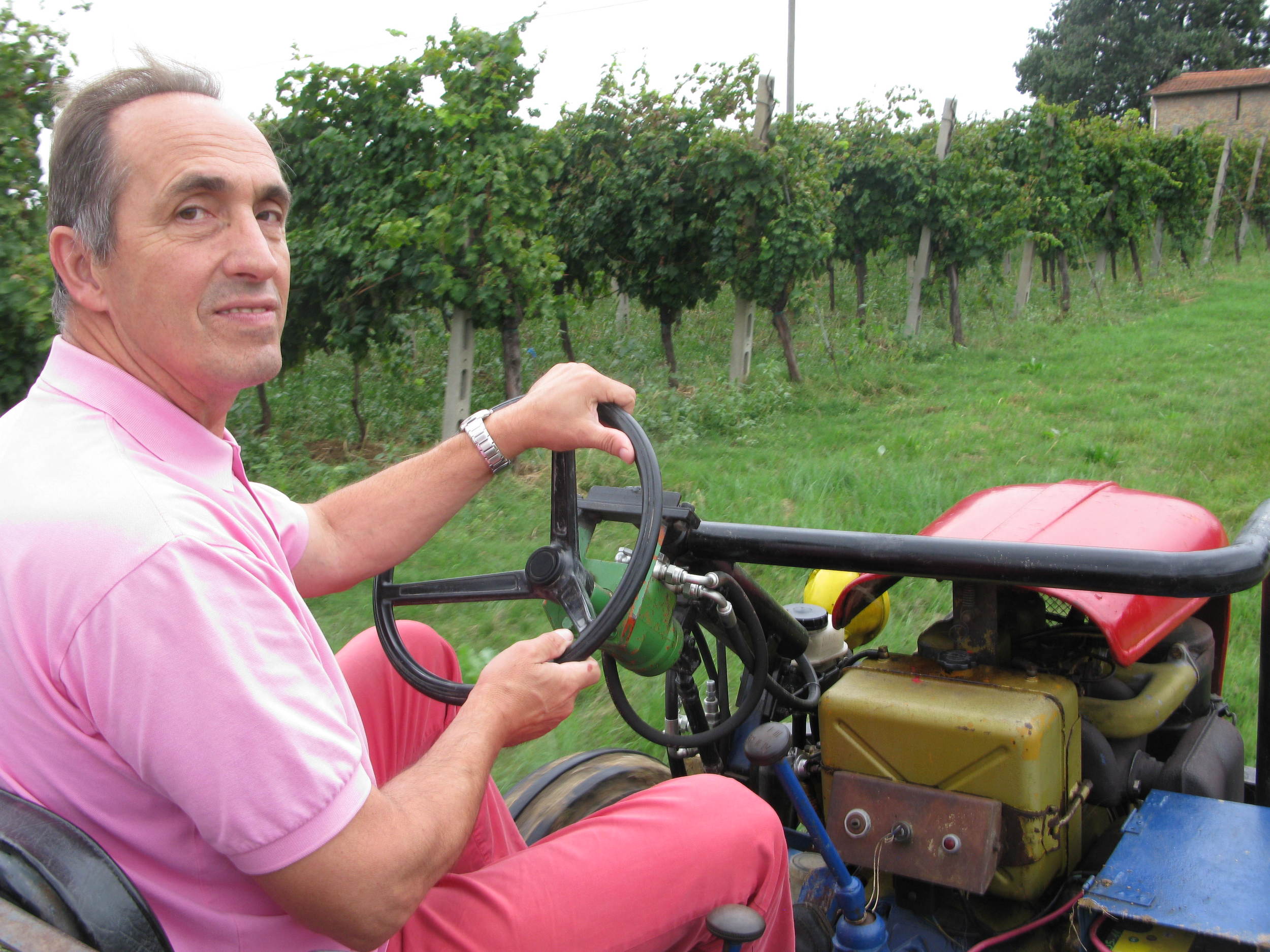 Luciano Monti has been working the vineyards since he was 14