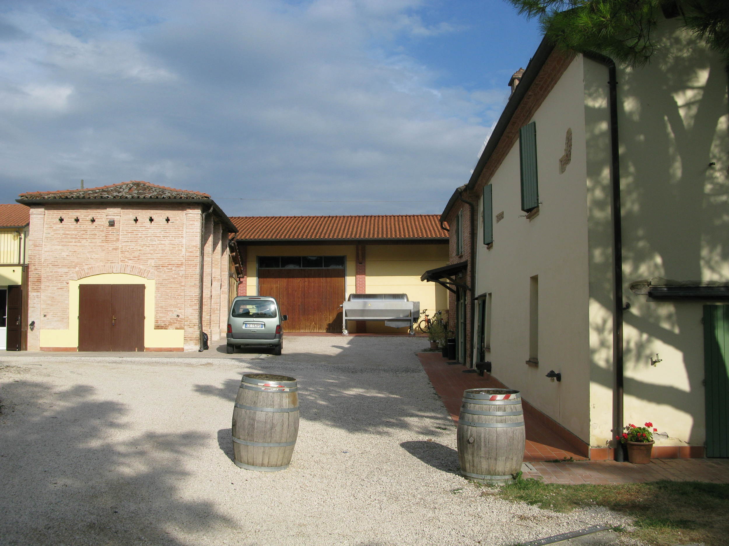 The winery at La Sabbiona
