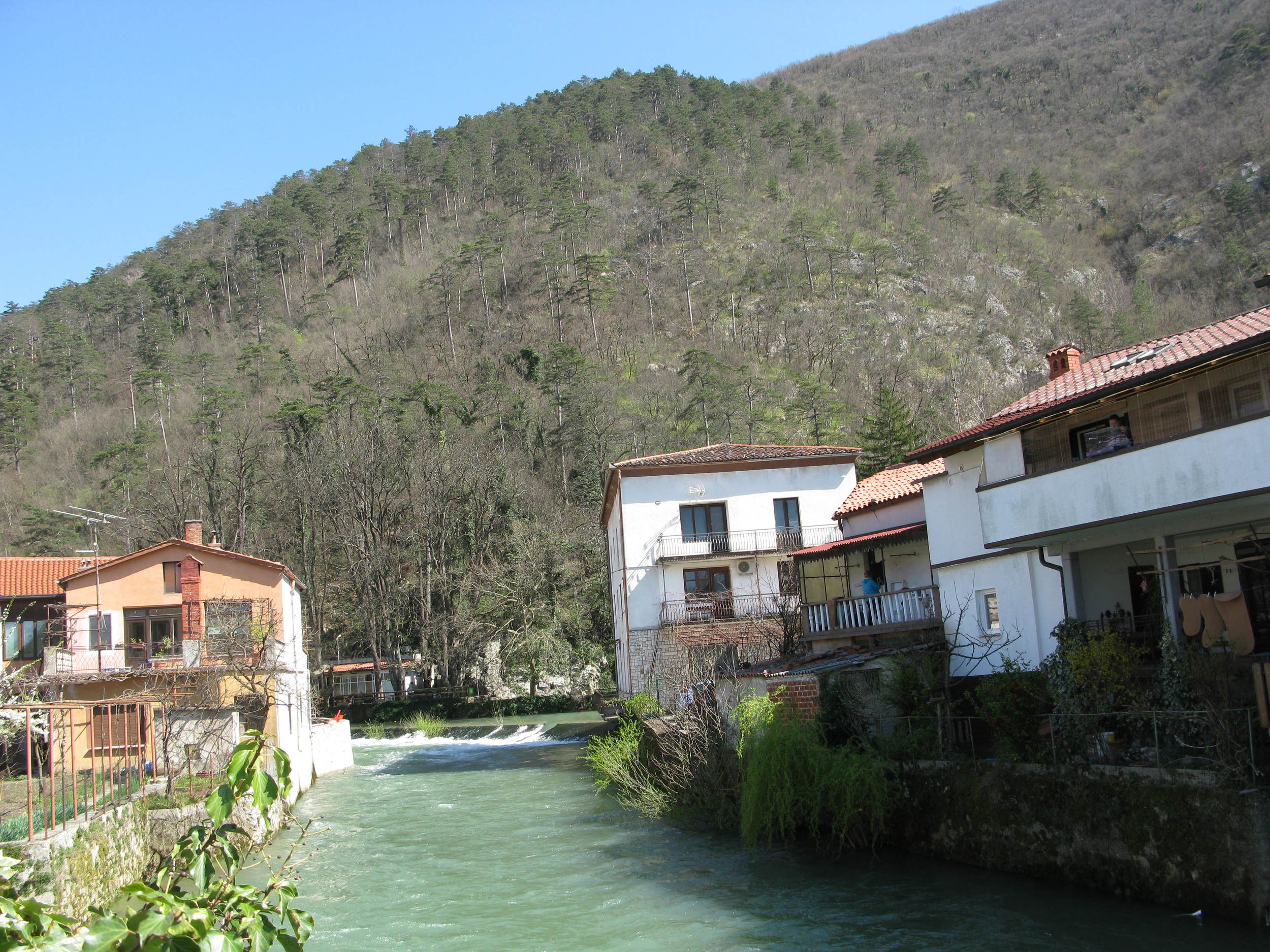 Vipava is a pretty little town and the Tourist Information Centre is a good place to start your tour