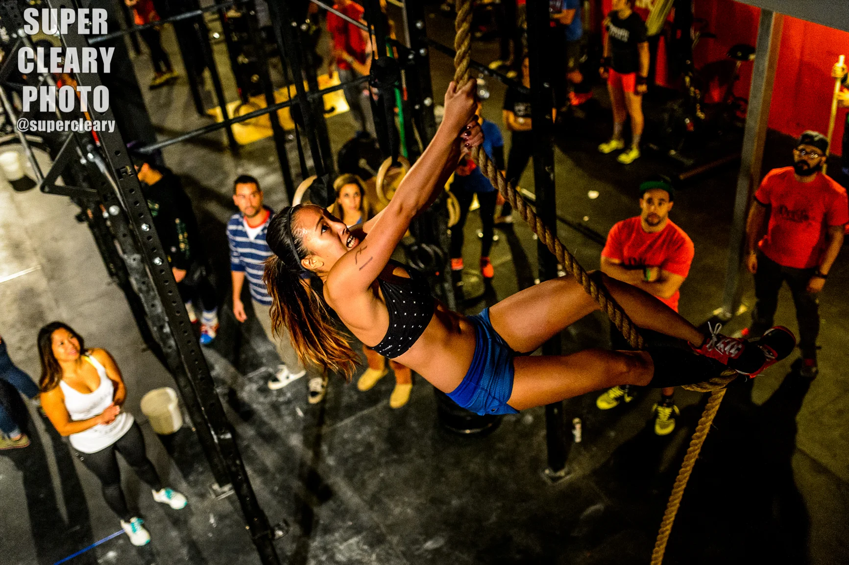 Nikon D4, Sigma 35 1.4, 1/320th, F1.8, ISO 6400 -- CrossFit GSP Devil's Games