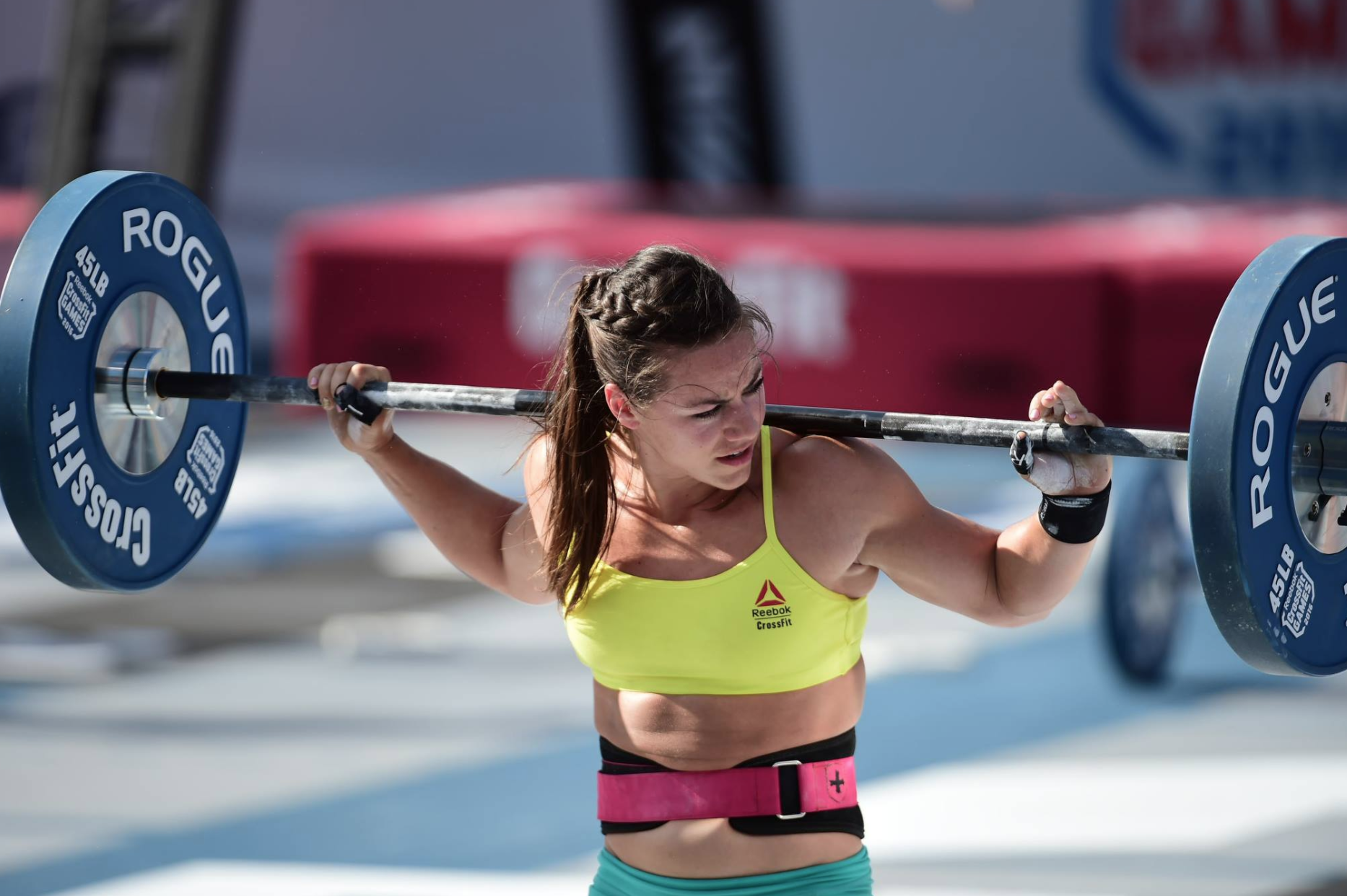 Camille Leblanc-Bazinet at the 2016 CrossFit Games - 200-400 f/4 - Copyright CrossFit Inc, 2016, all rights reserved