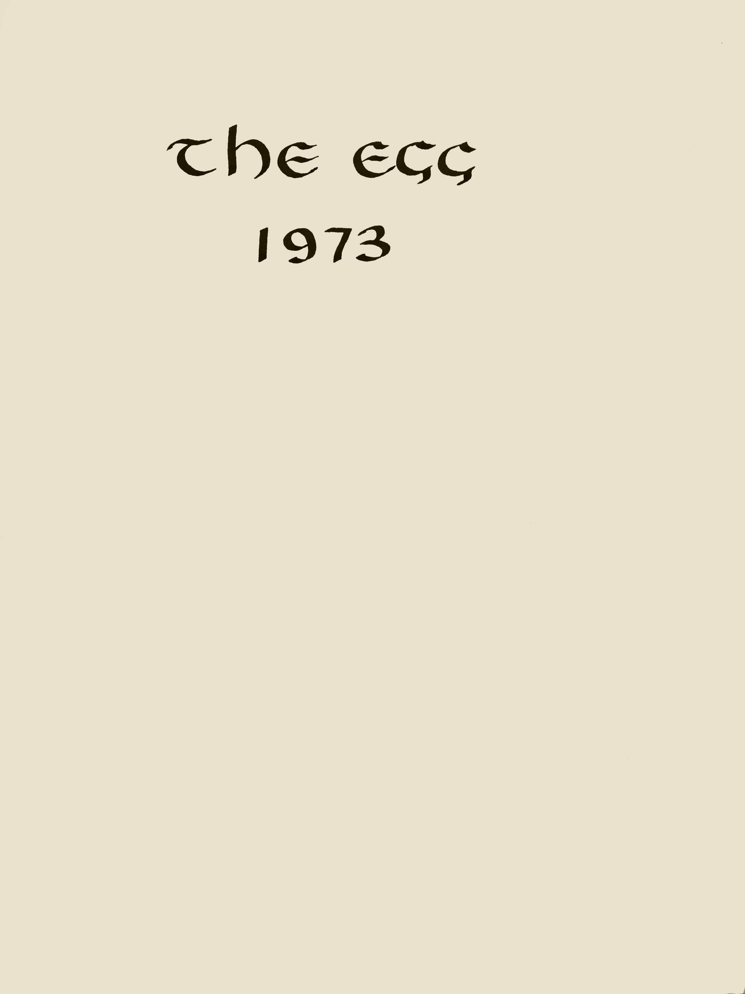 THE EGG 1973