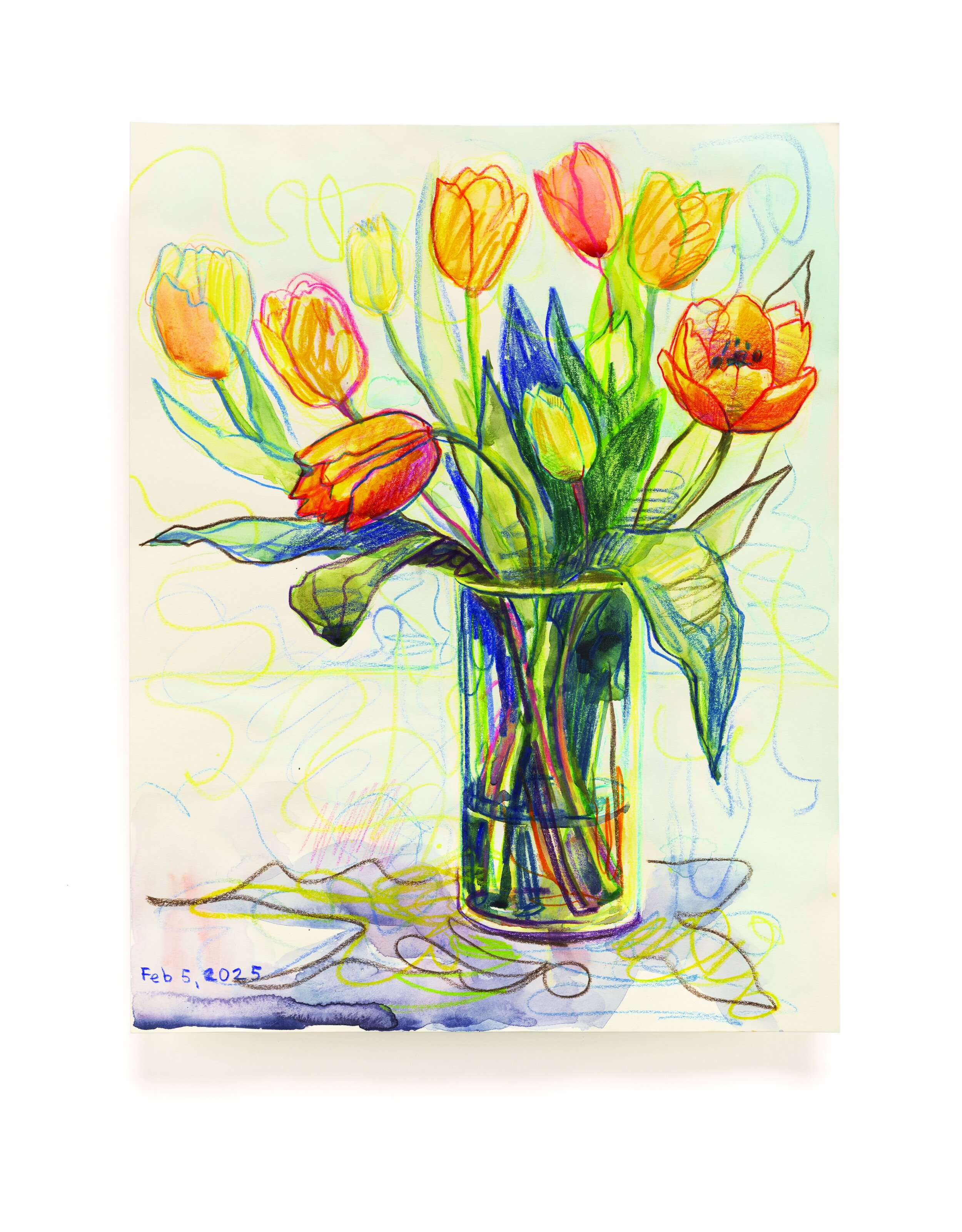 Tulips the Color of the Winter Sun