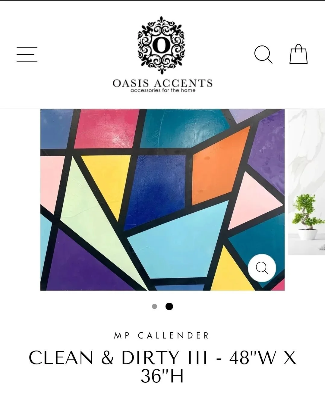 Four pieces up and available on the new and improved Oasis Accents website!

Three paintings from the Clean &amp; Dirty series, and one &quot;On The Wings of Youth&quot; painting.

Karen has them priced to move - check em out!