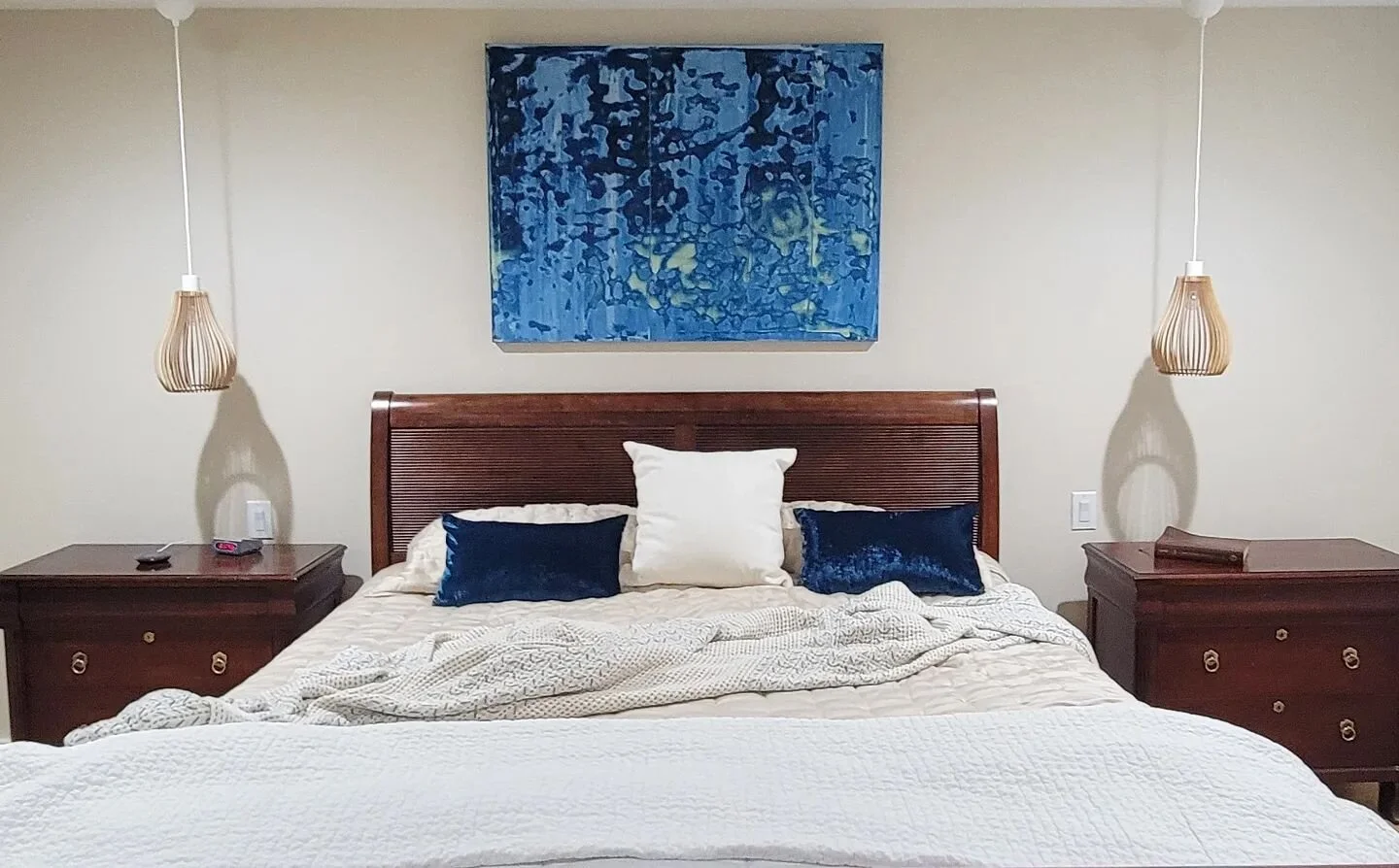 Sunday install!

&quot;High Tide&quot; now lives with some of the best people and collectors here in Texas.
I'm grateful for their support and encouragement over the years! They've clearly got excellent taste and a keen eye for quality original artwo