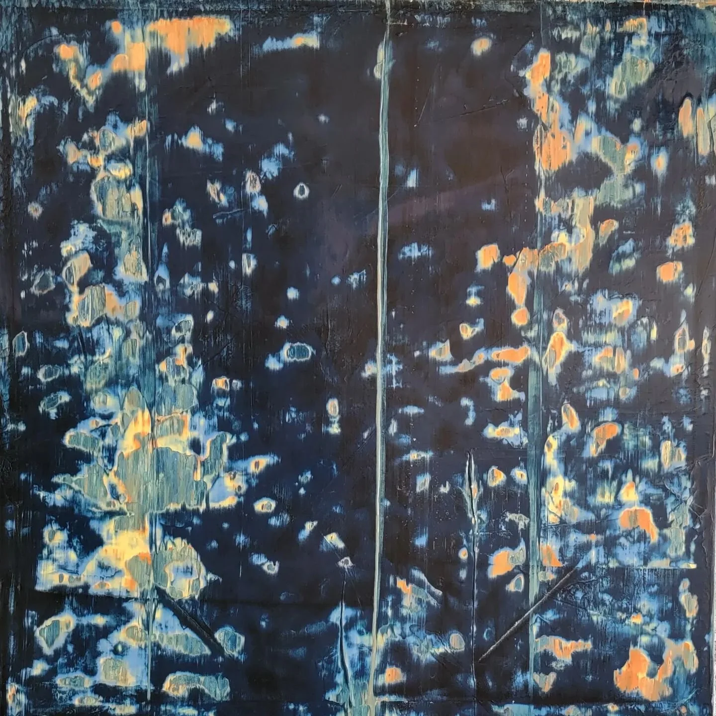 &quot;He Held in His Right Hand Seven Stars&quot;
From the Color Field Study series
Mixed media on gallery wrapped canvas
36 x 36&quot;

Available at Oasis Accents

@oasis_accents