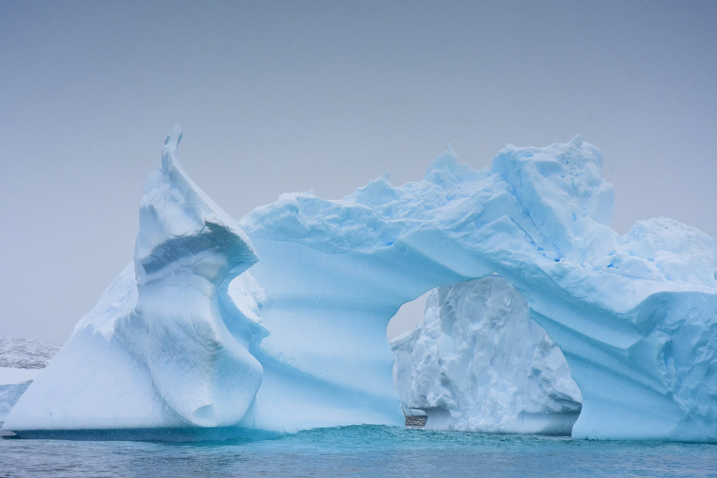 Iceberg near Cuverville Island, Gerlache Strait, Antarctica