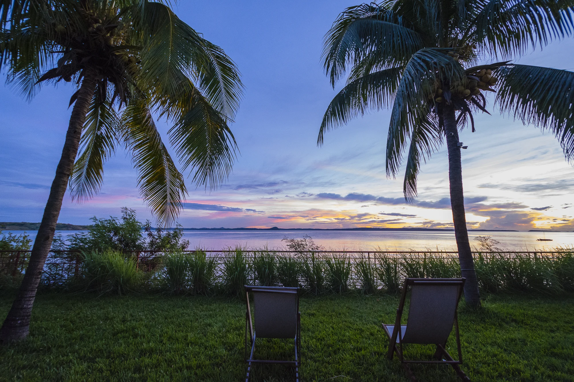 Sunrise over the Indian ocean, Madagacar.