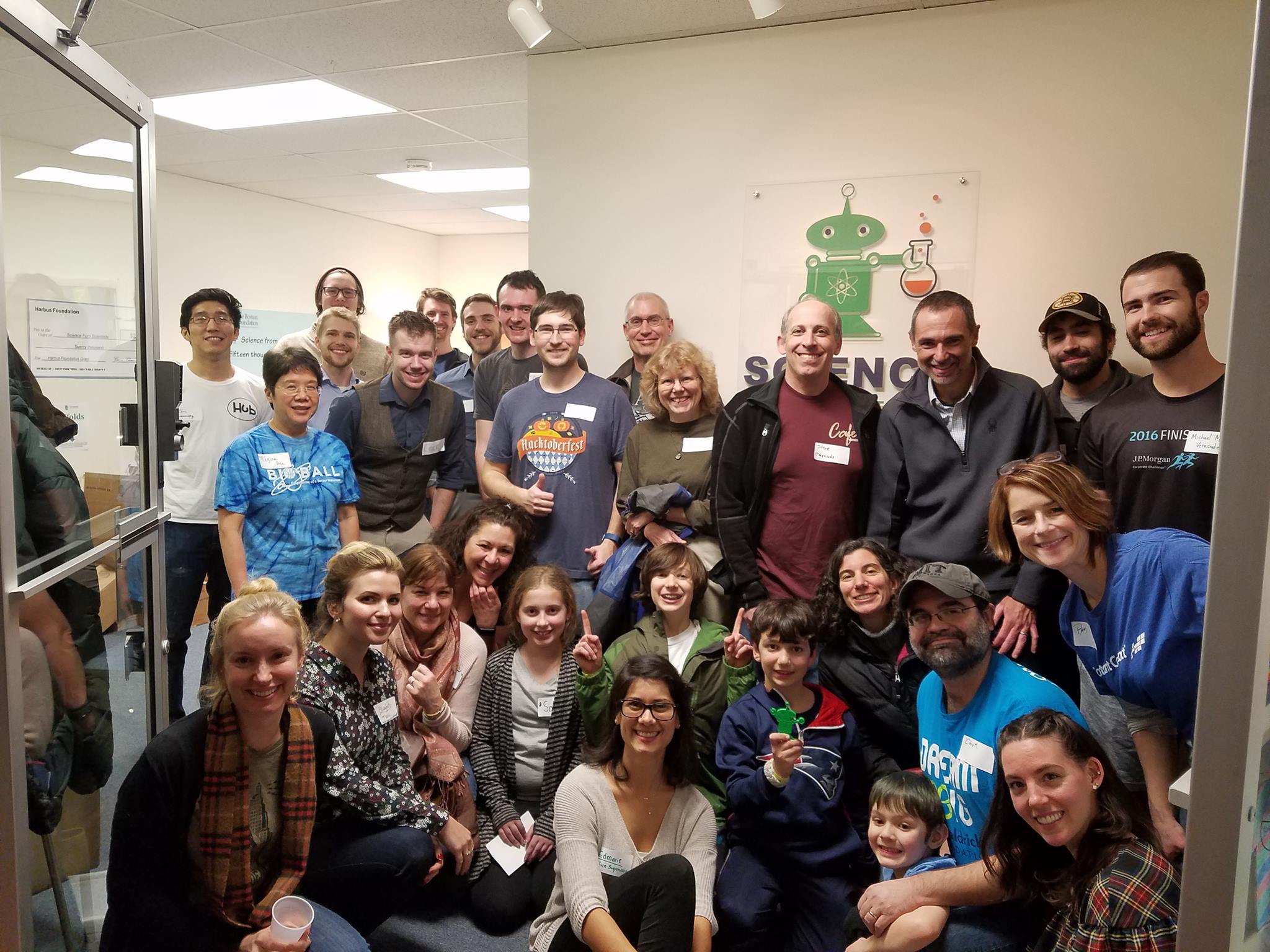 At Science from Scientists for a TUGG It Forward Evening of Service, a quarterly volunteer program we established in 2017.