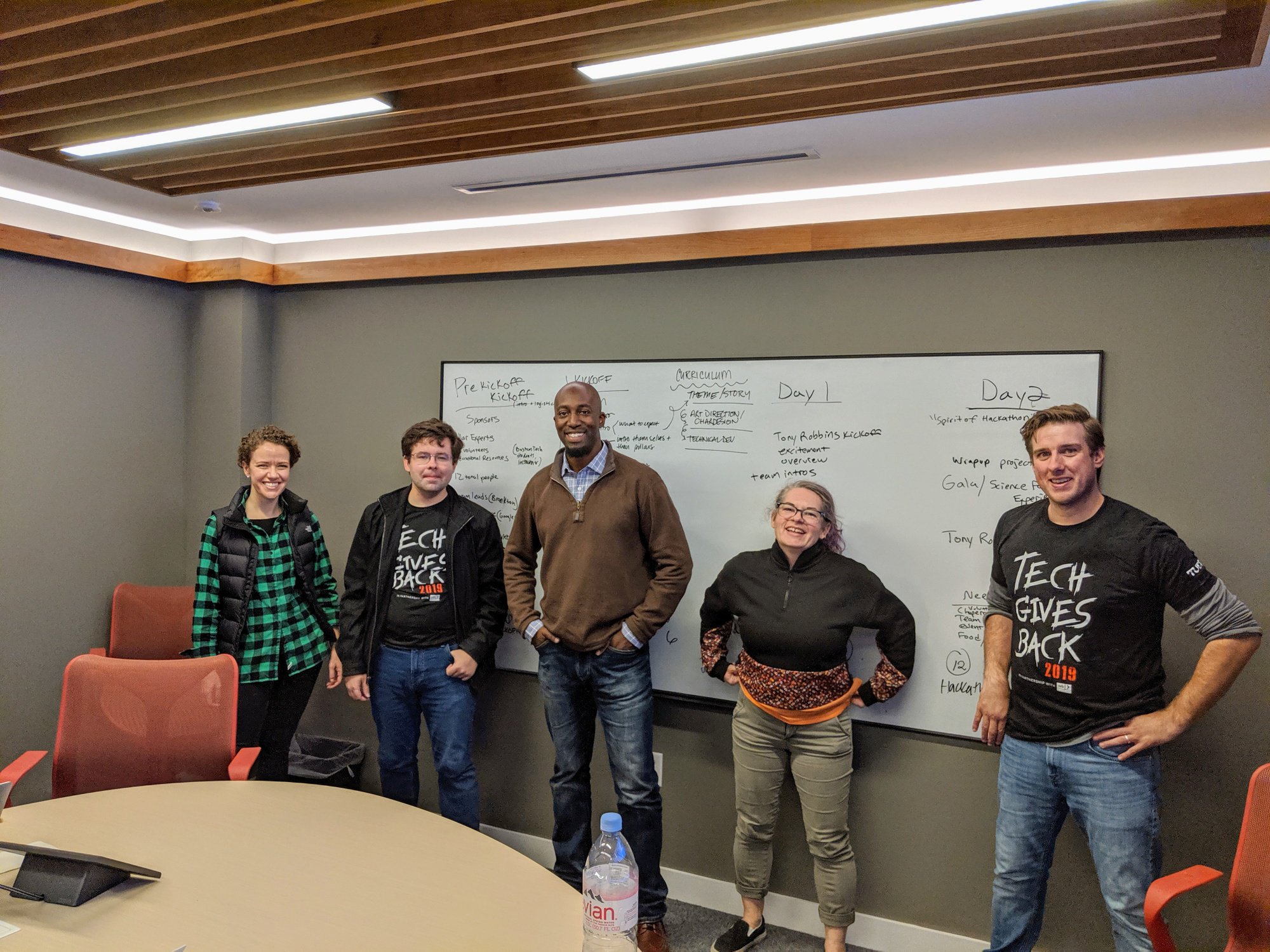 TUGG, Fairmarkit, and Asics Digital Hackathon for KodeConnect, a nonprofit based in Brockton