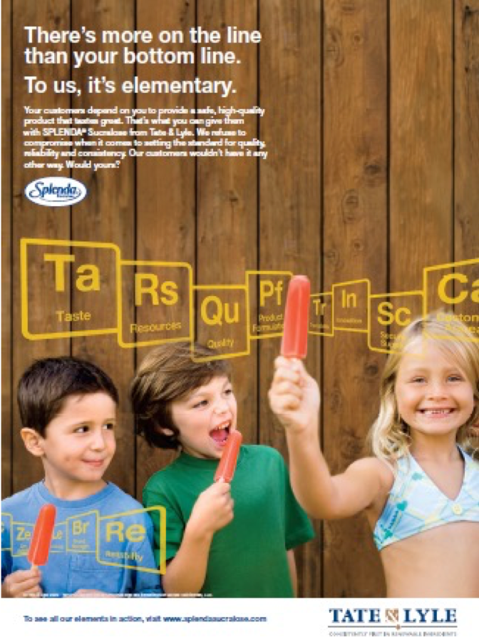 SPLENDA SUCRALOSE UMBRELLA AD