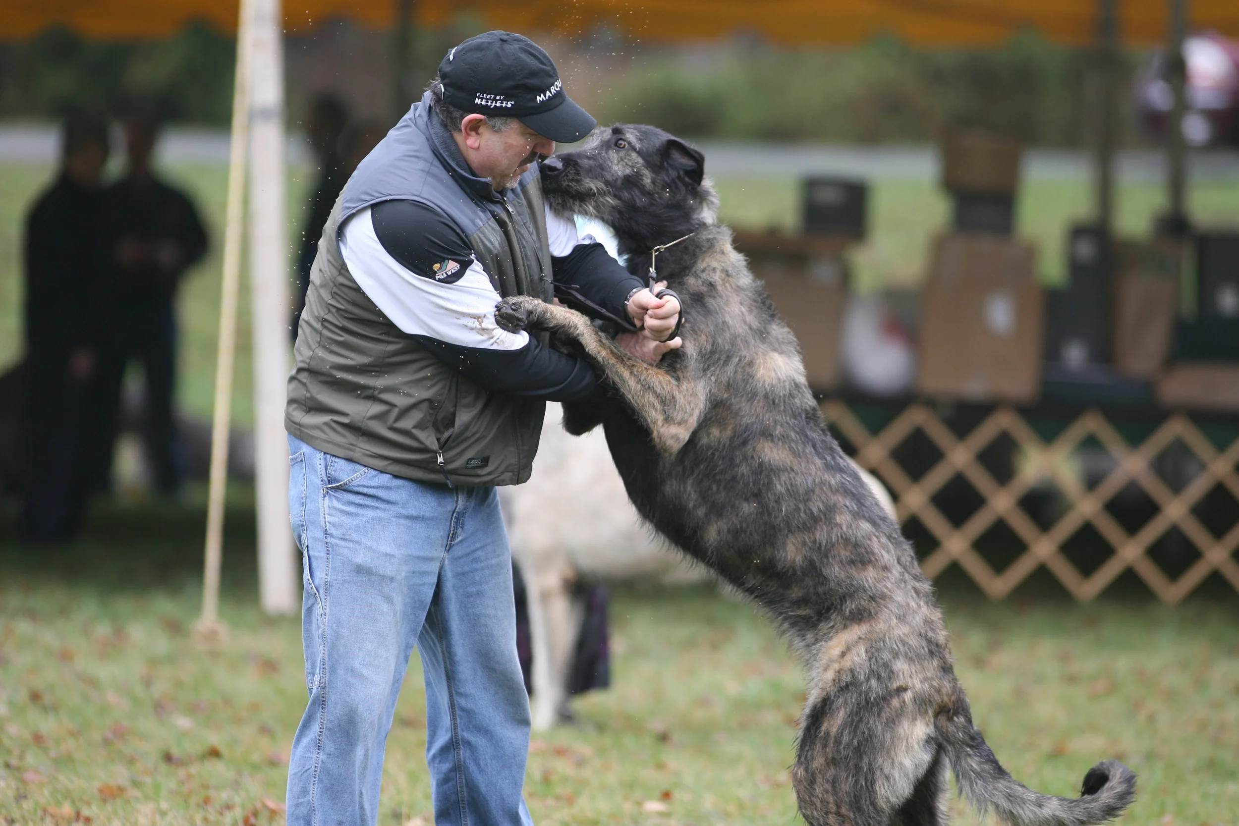 Chevonne and Bobby in the show ring!