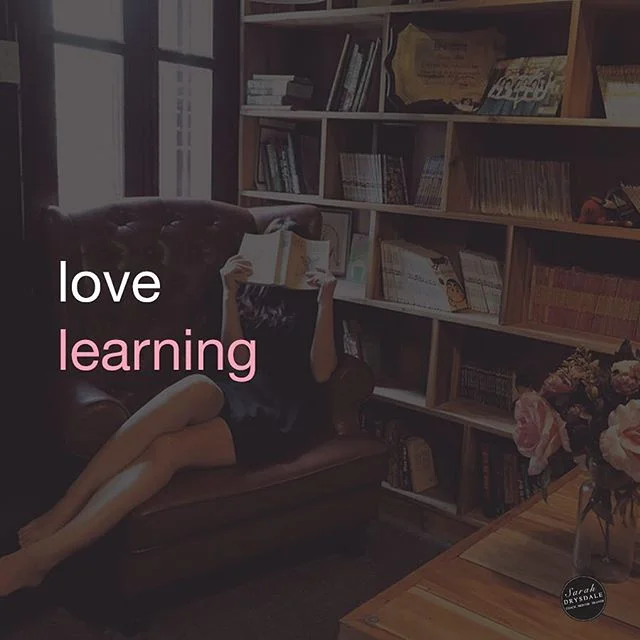 As a business owner we need to love learning! We are on the steepest learning curve - trying to get our heads around everything to do with the online world. Stay positive and enjoy the ride!