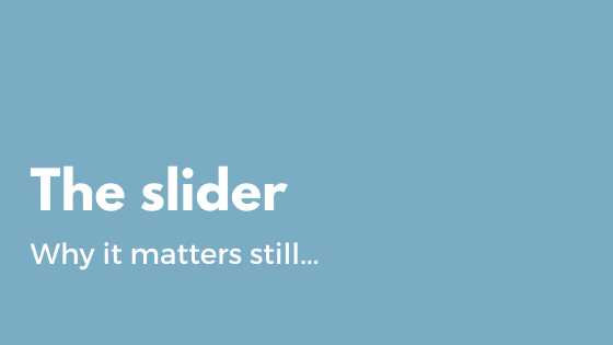 A Website’s Main Image Slider