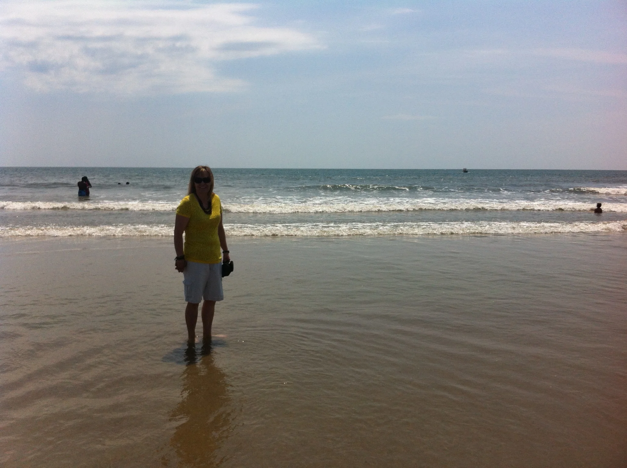 Doreen in the Atlantic Ocean
