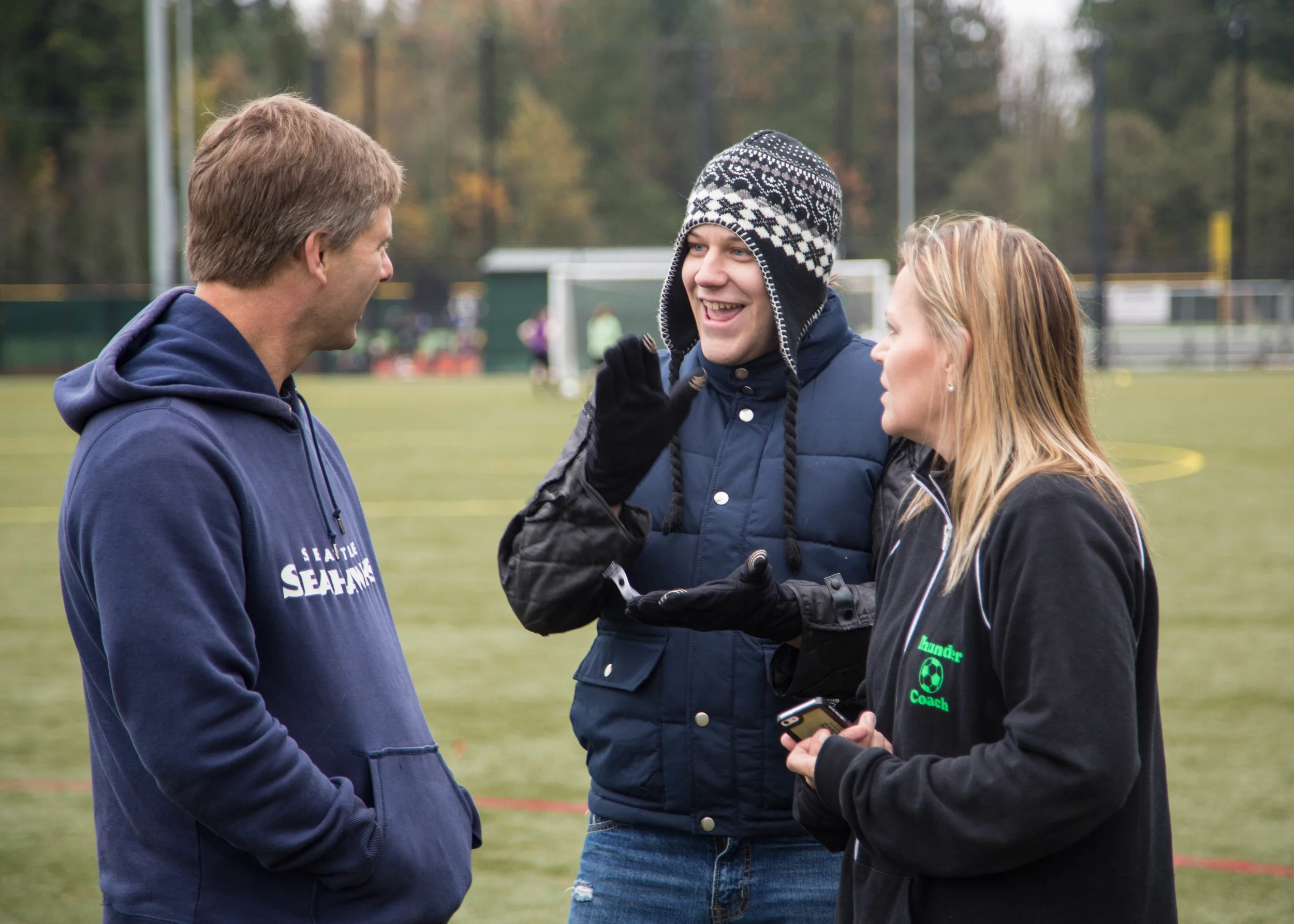 Coach Byrn, Kray and Doreen